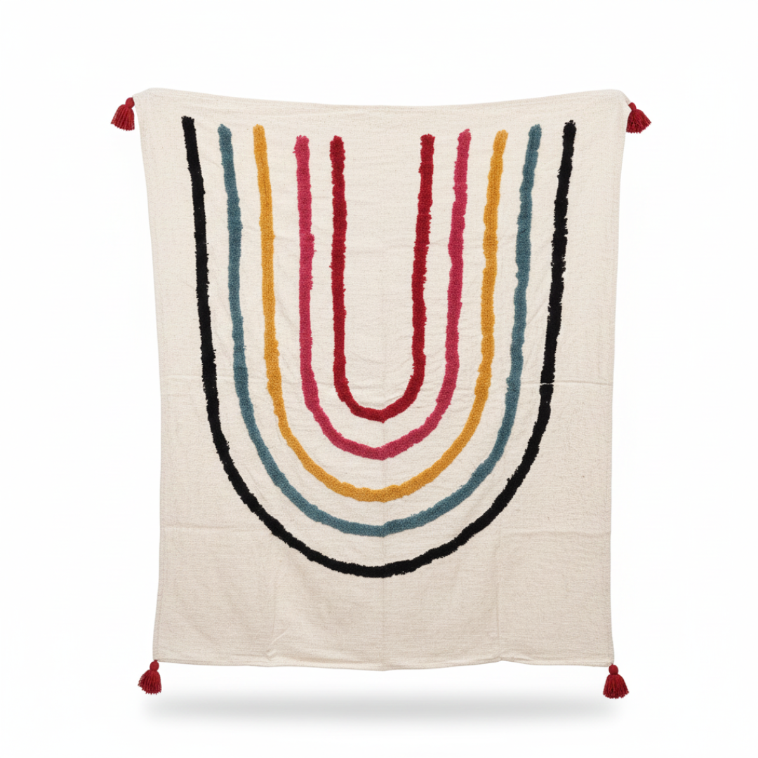 Rangrekha Sofa Throw
