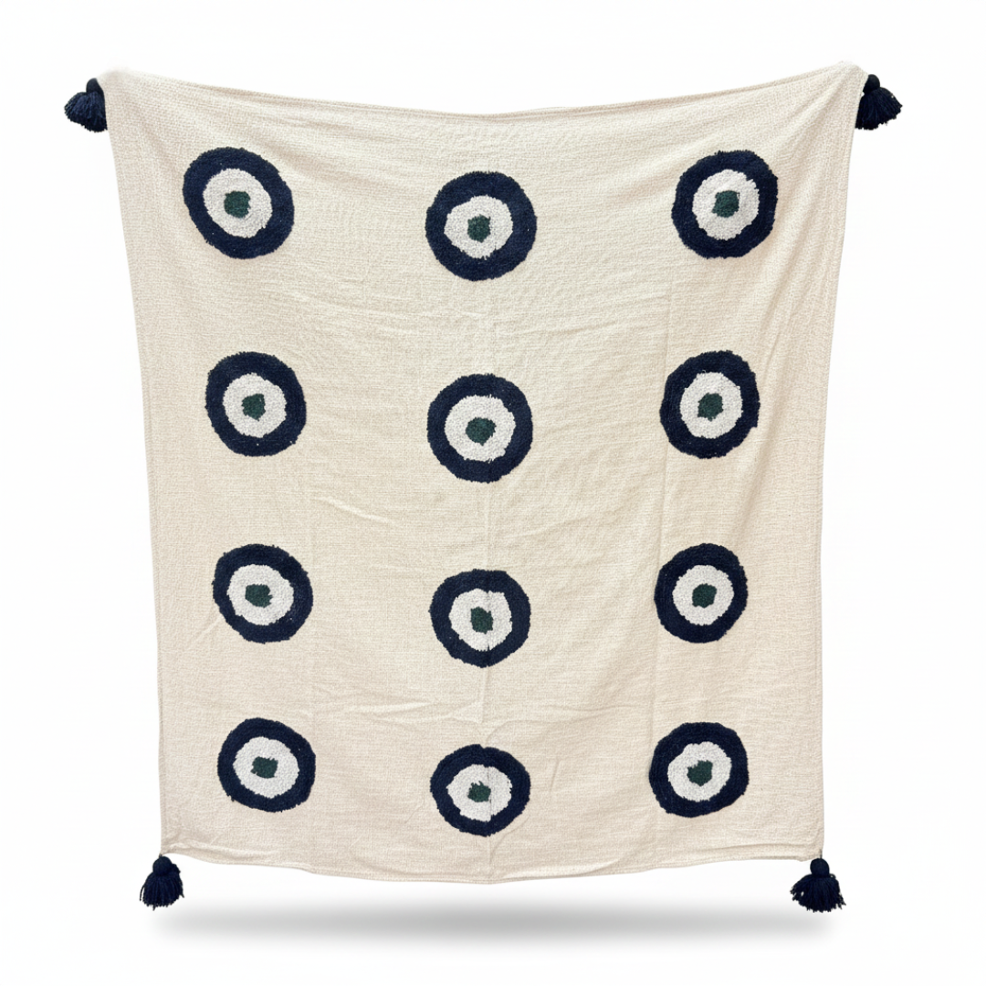 Nazariya Evil Eye Sofa Throw