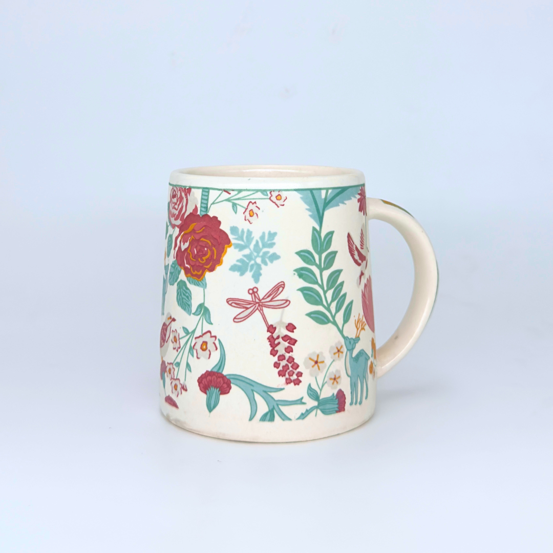 Bloom Collection - Baageecha Floral Mugs Set of 2