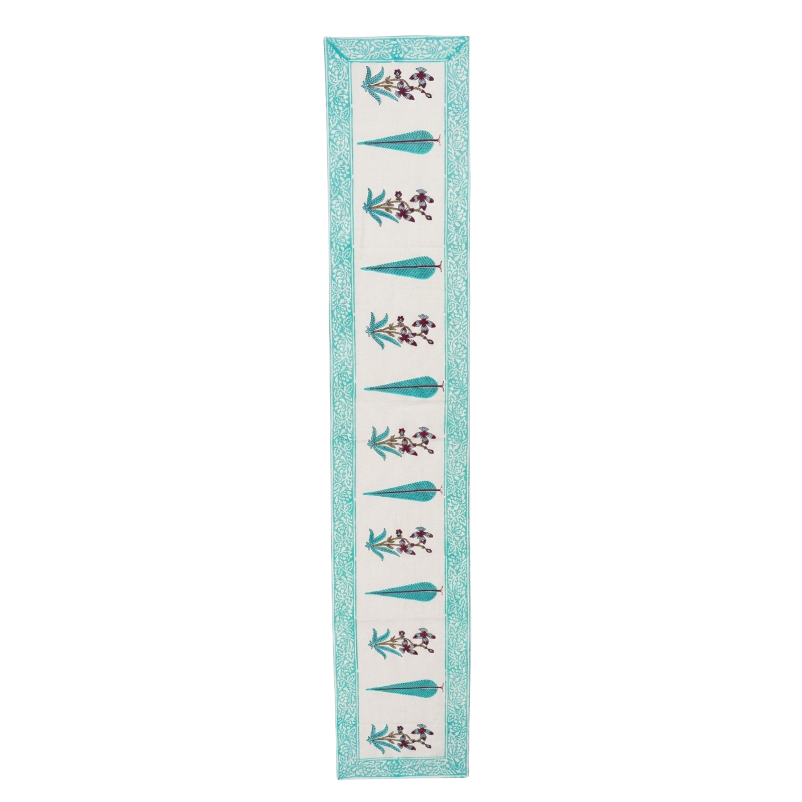 The Blue Handblock Print Table Linen Set