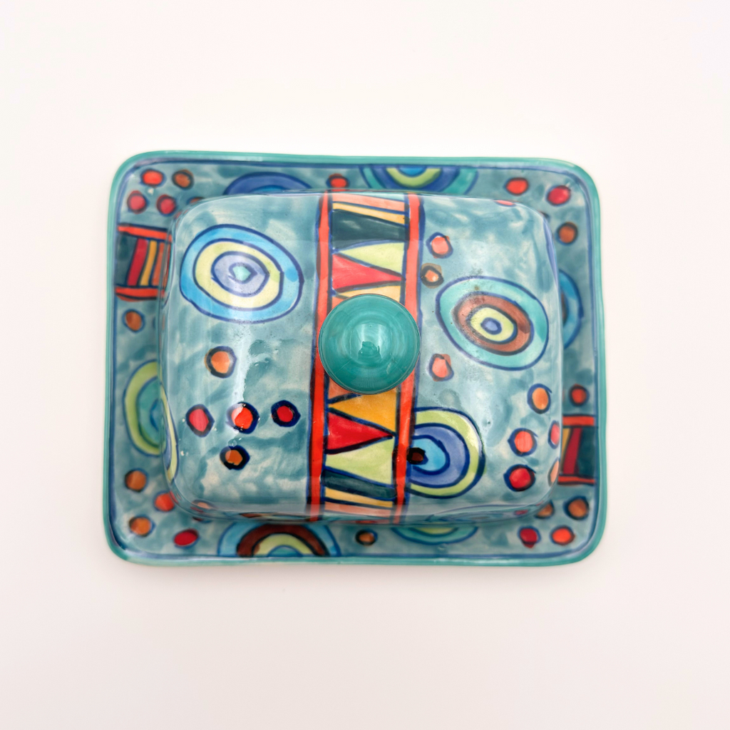 Fiesta Butter Dish