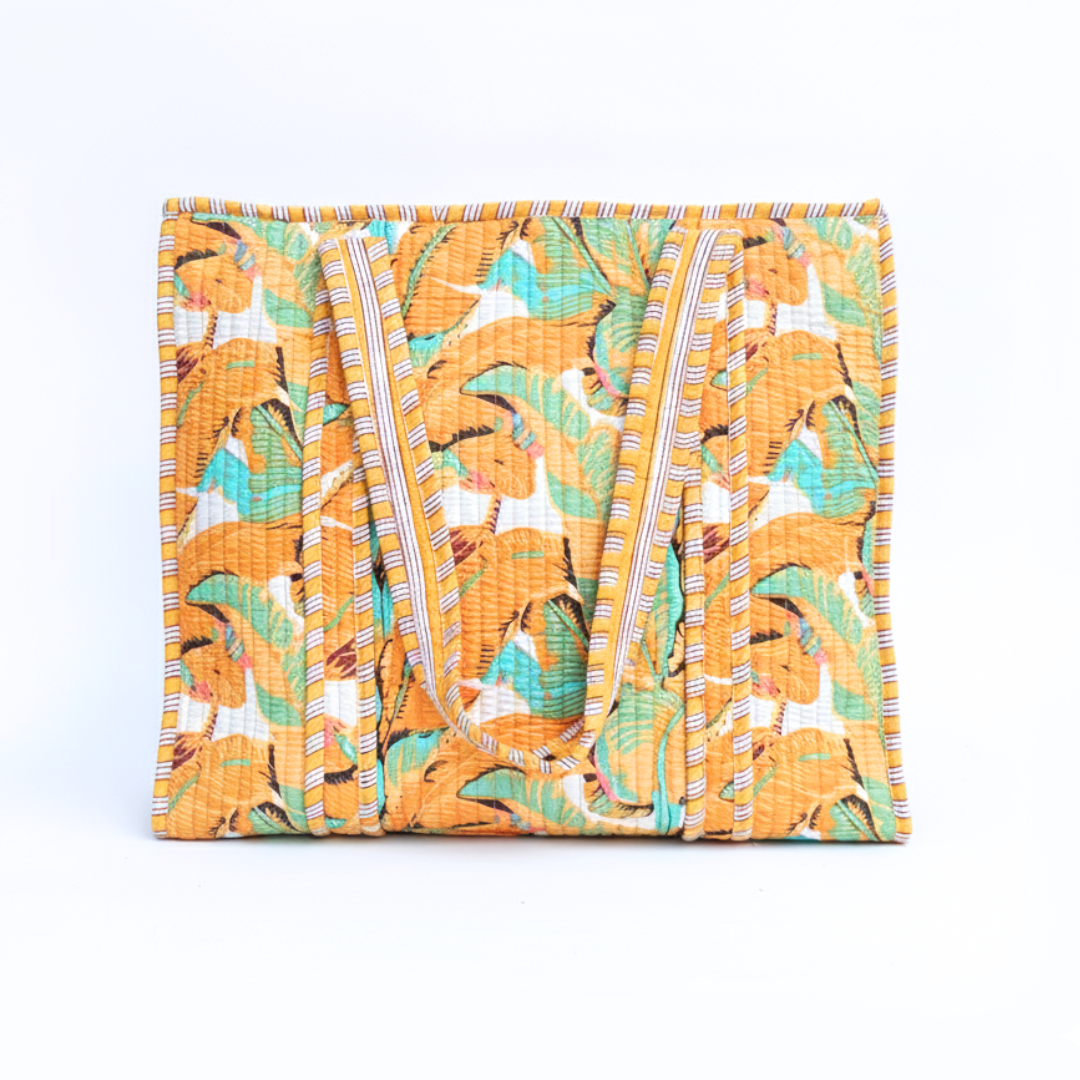 Amber Leaf Tote