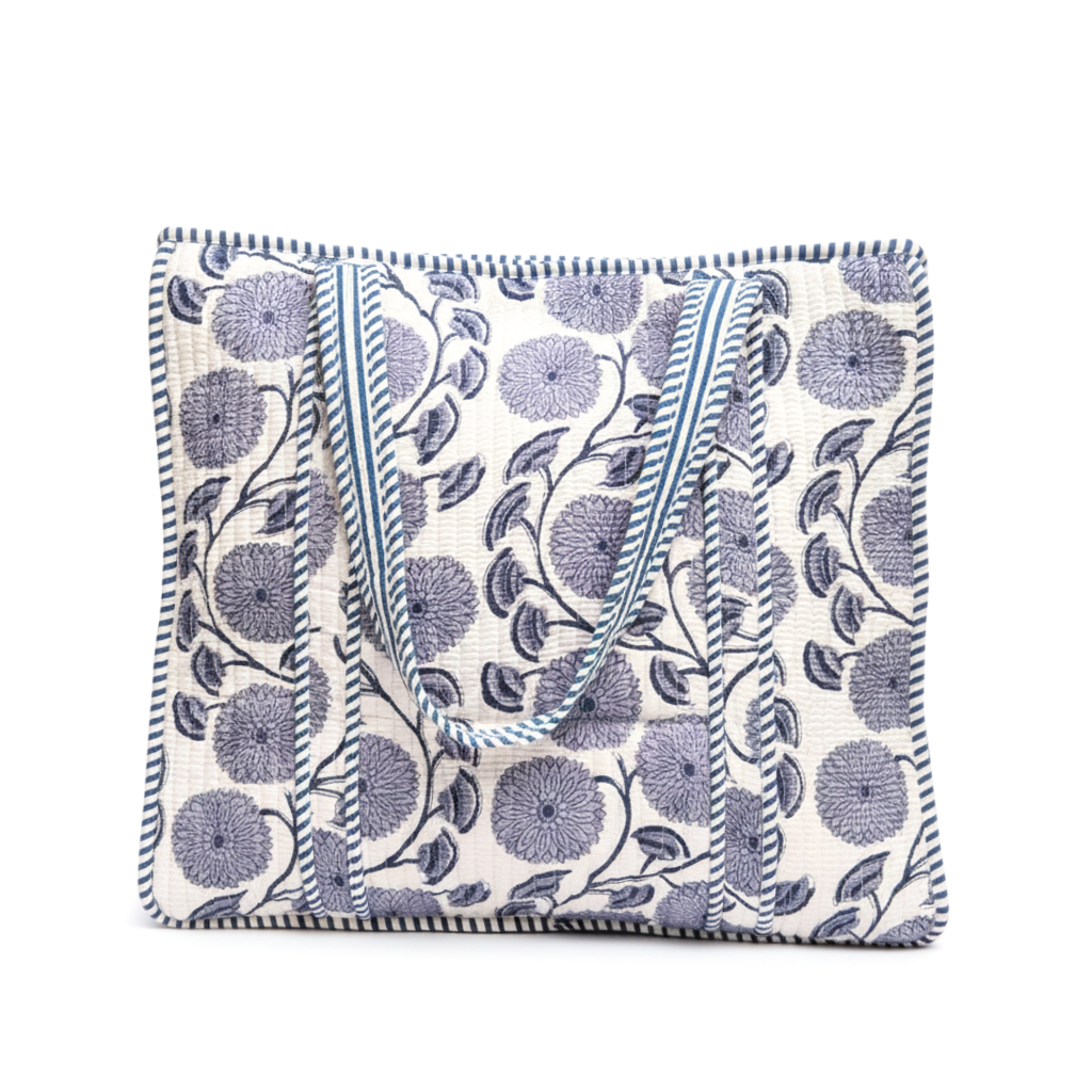 Blue Meadow Tote
