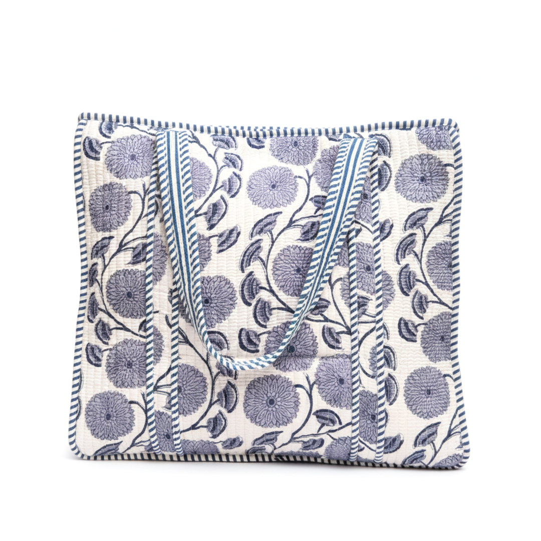 Blue Meadow Tote