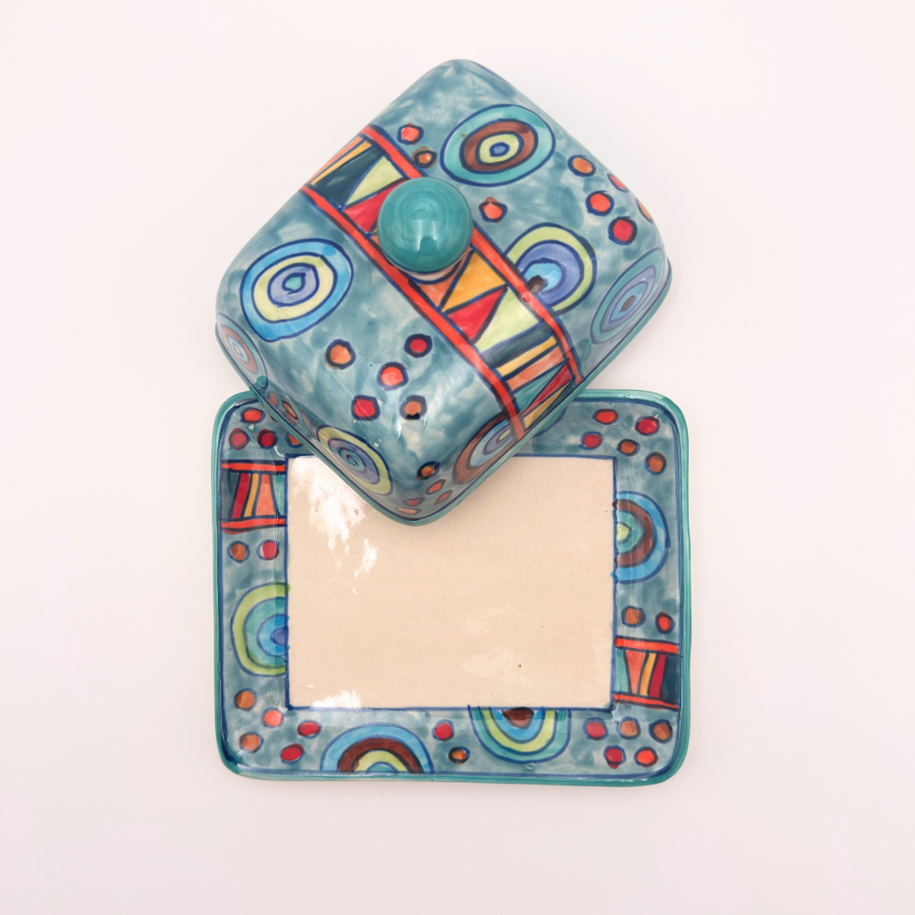Fiesta Butter Dish