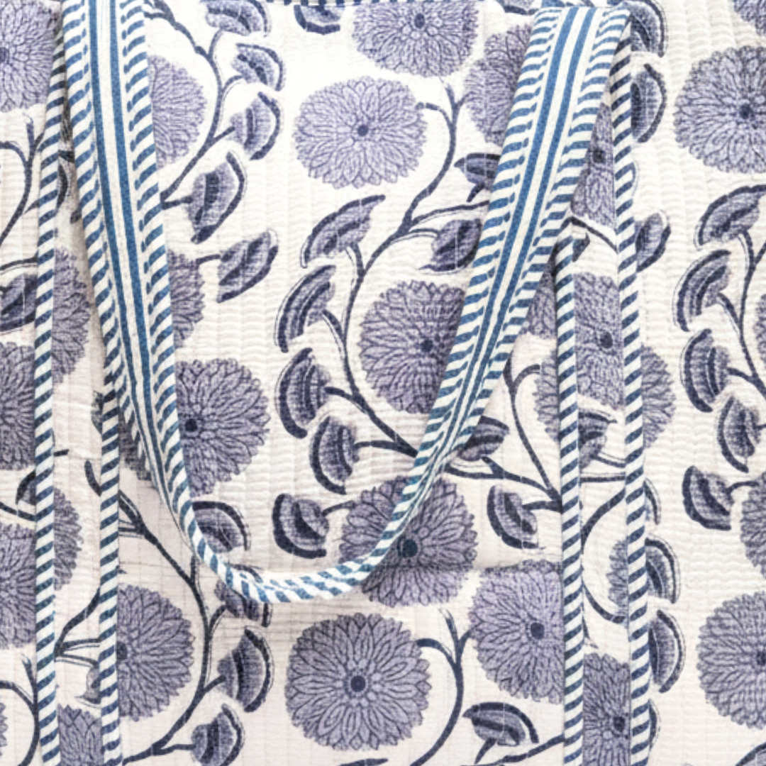 Blue Meadow Tote
