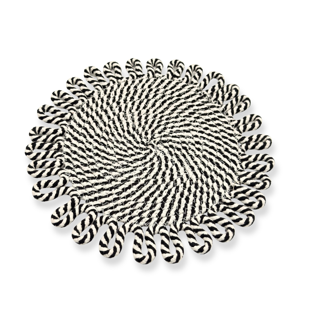 Saanjh Table Heat Mat and Trivet Set of 2