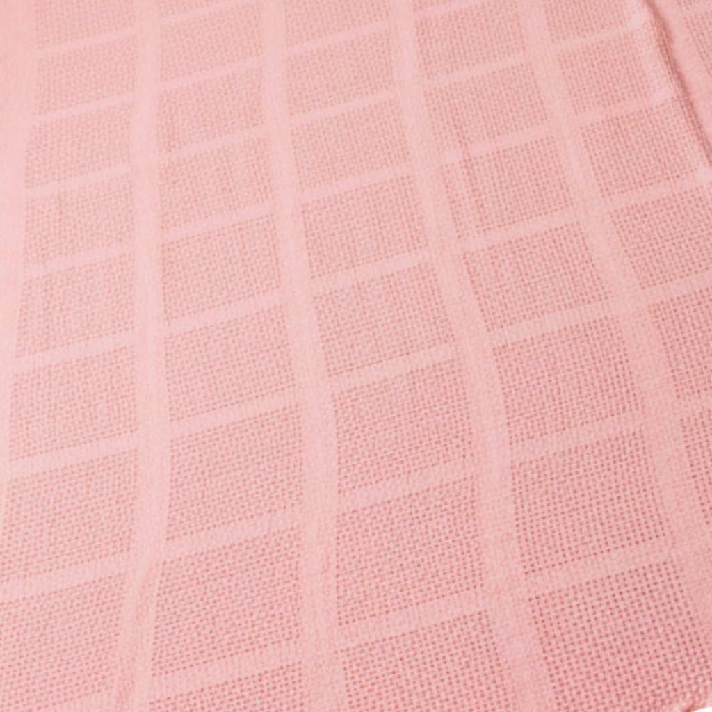 Cozy Pink Knitted Throw with Two Cushions