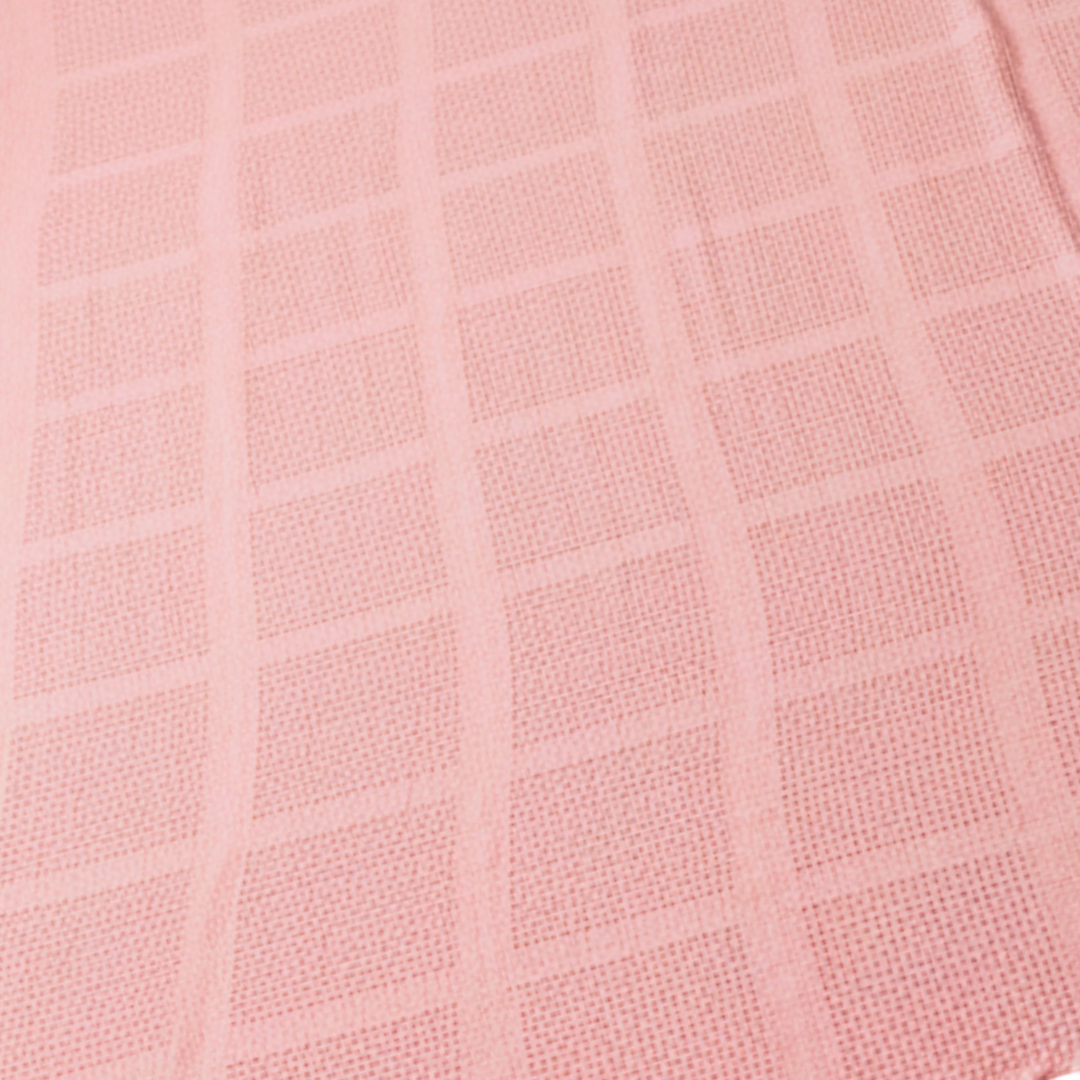 Cozy Pink Knitted Throw with Two Cushions