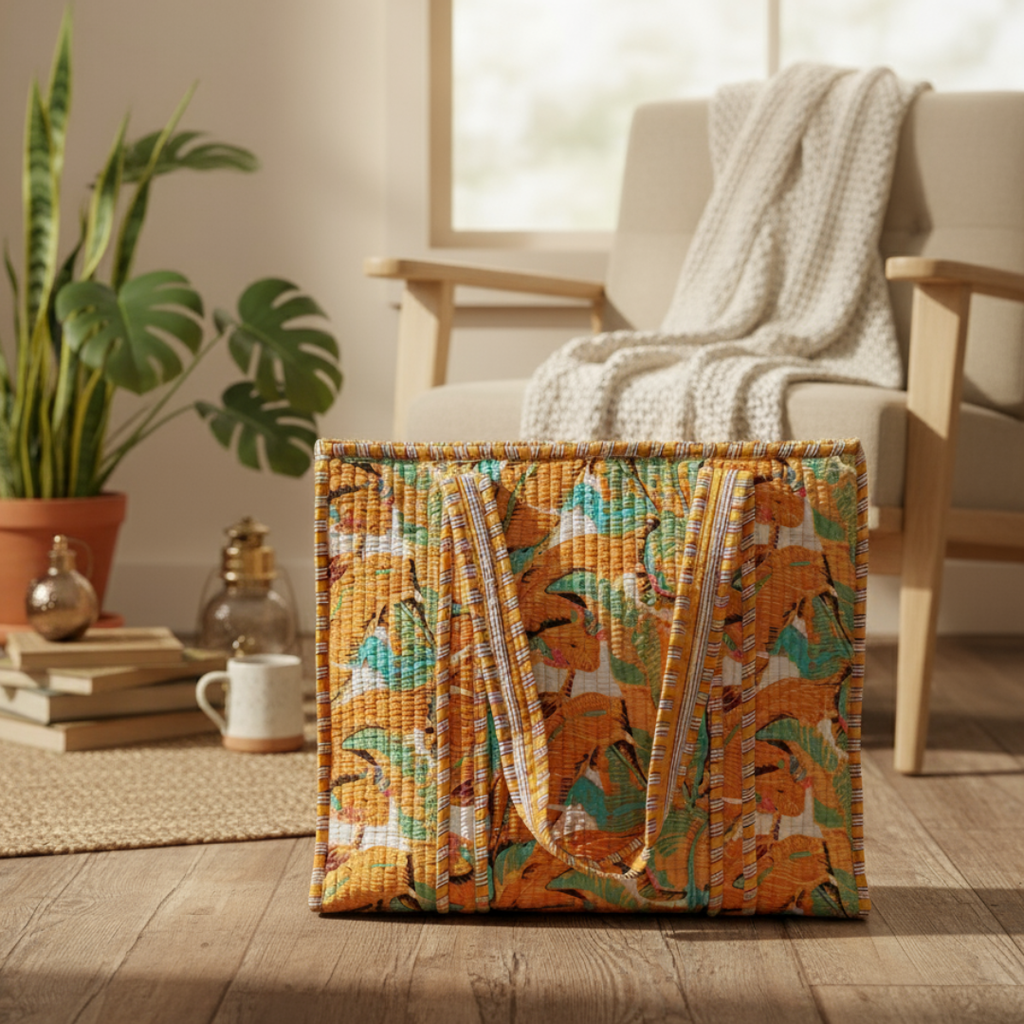 Amber Leaf Tote