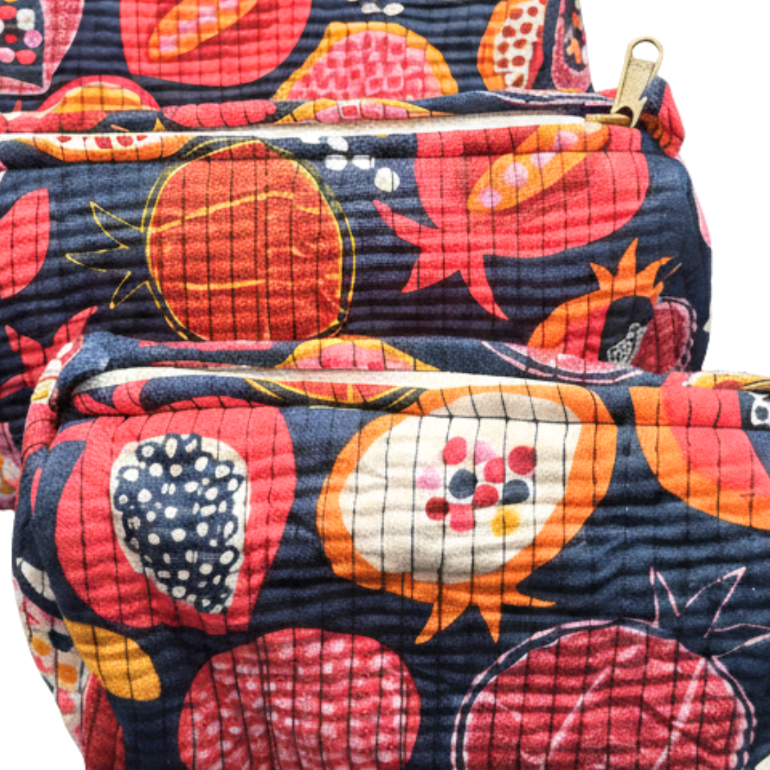 Everyday Set of 3 Pouches Fruity Blue