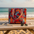 Crimson Jungle Large Tote