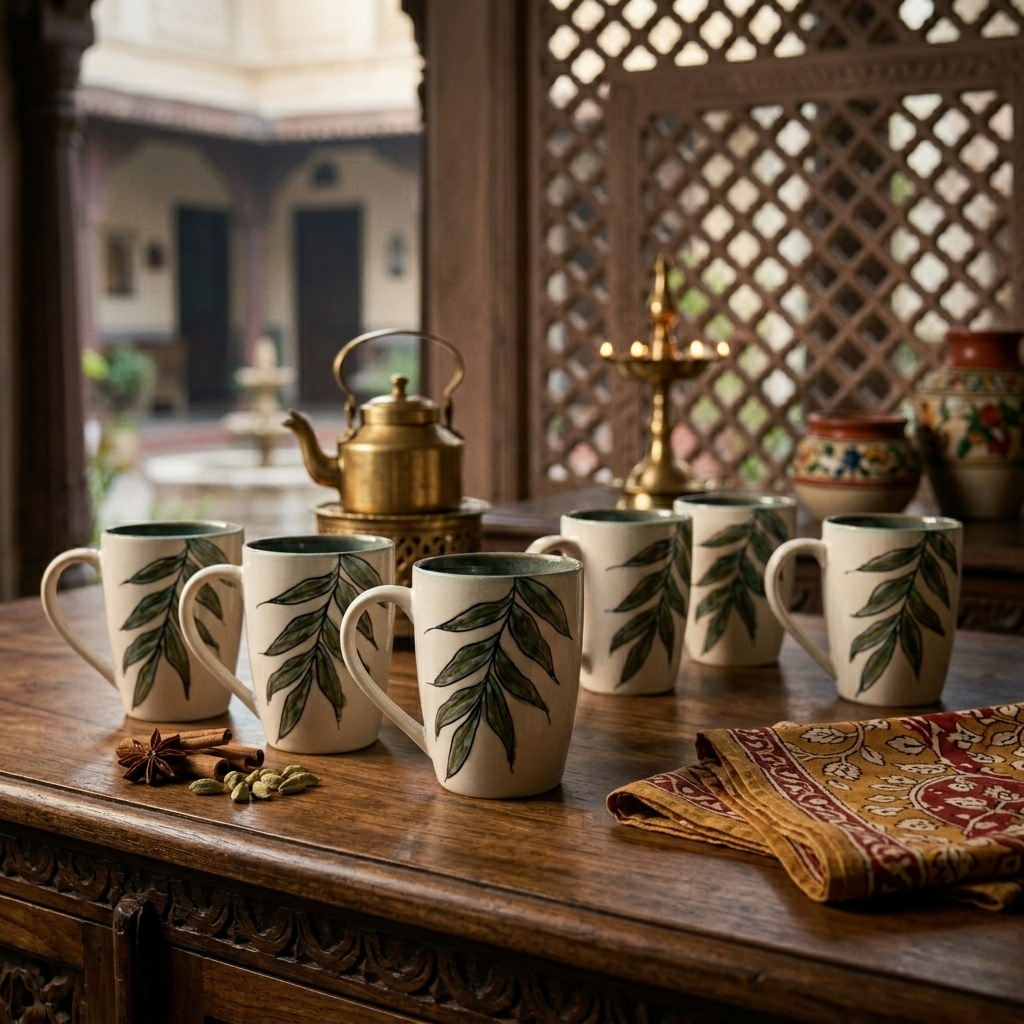 The Olive Mugs Set of 2
