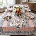 The Grey Orange Dining Table Cover and Napkins Set