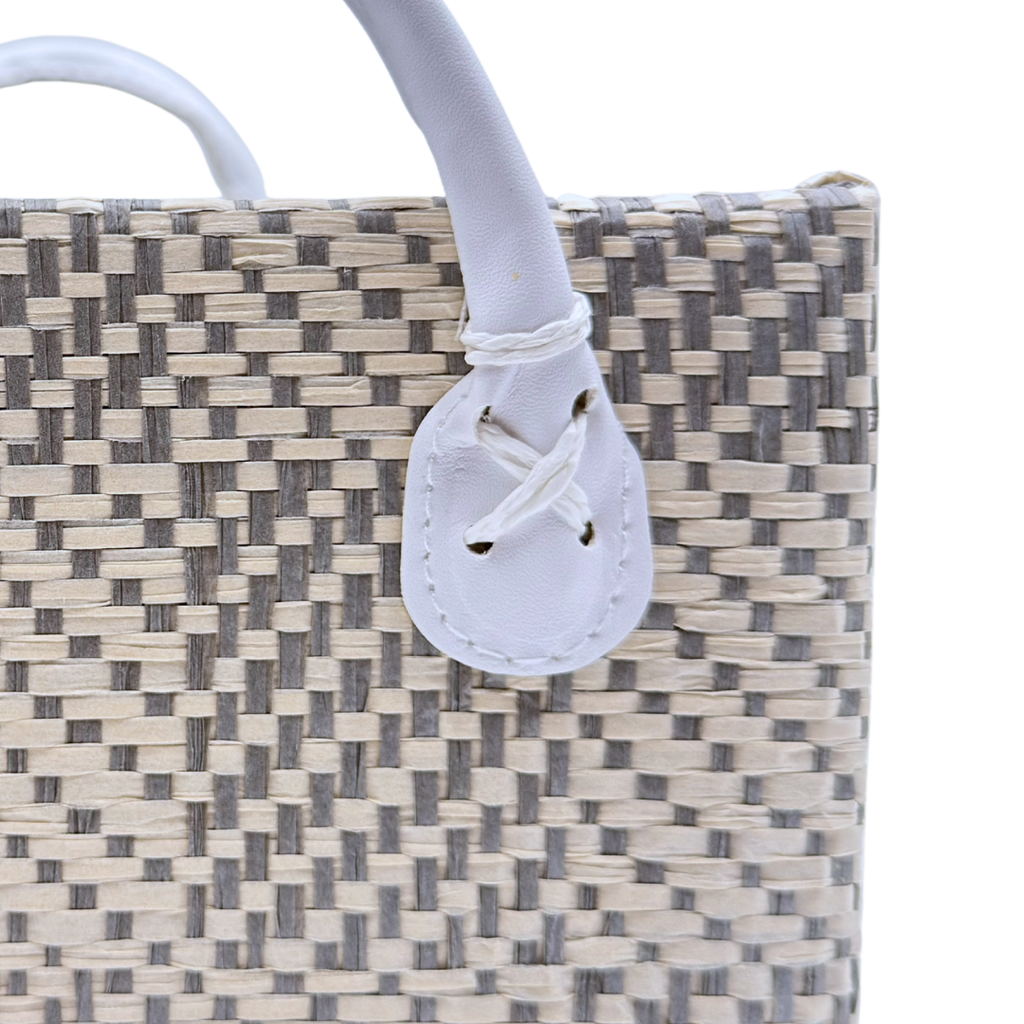 Loom Nesting Baskets- Grey Set of 3