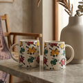 Bloom Collection - Phool Patti Floral Mugs Set of 2