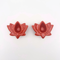 Lotus Diyas- Set of 2