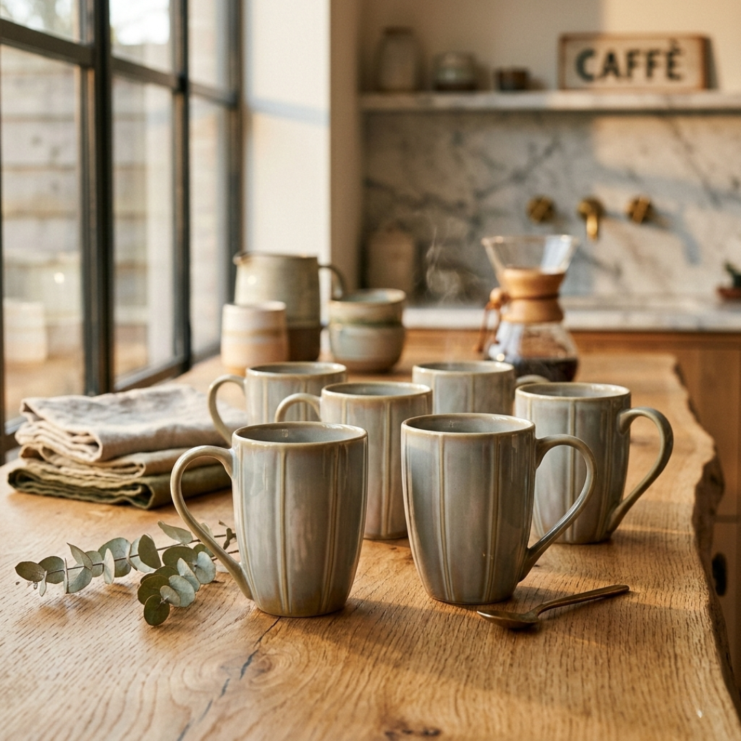 The Slate Mugs Set of 2