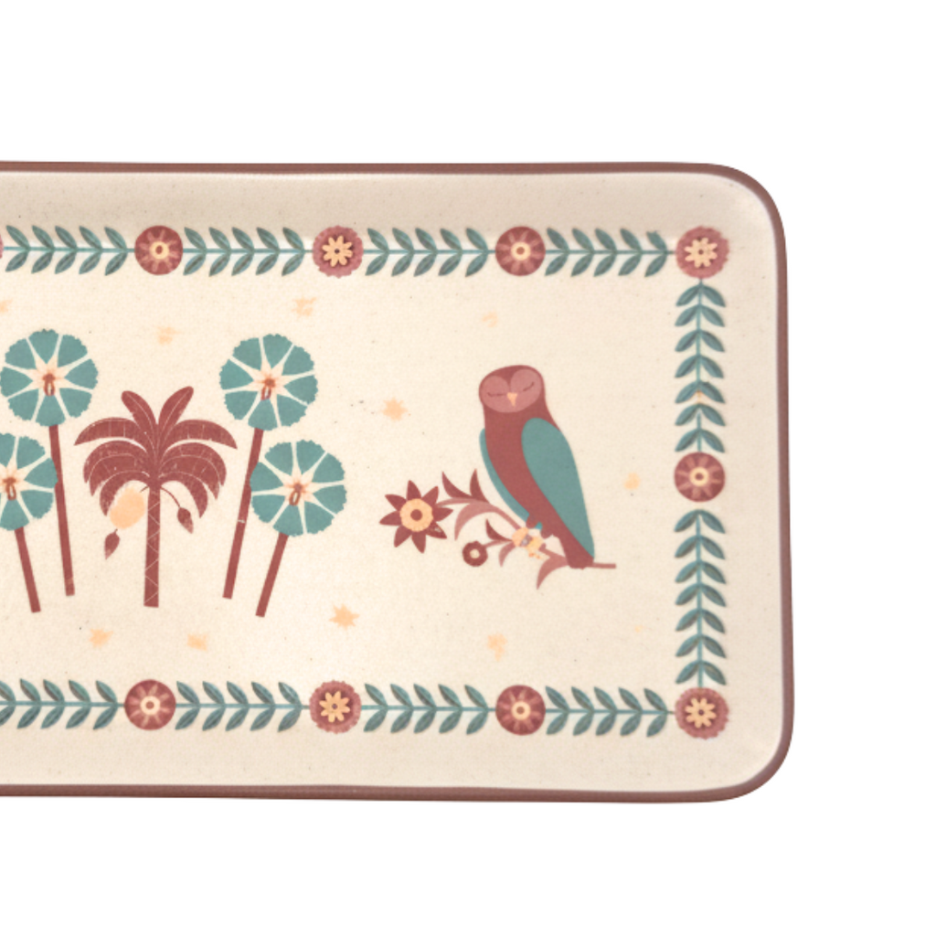 Palm and Perch Platter