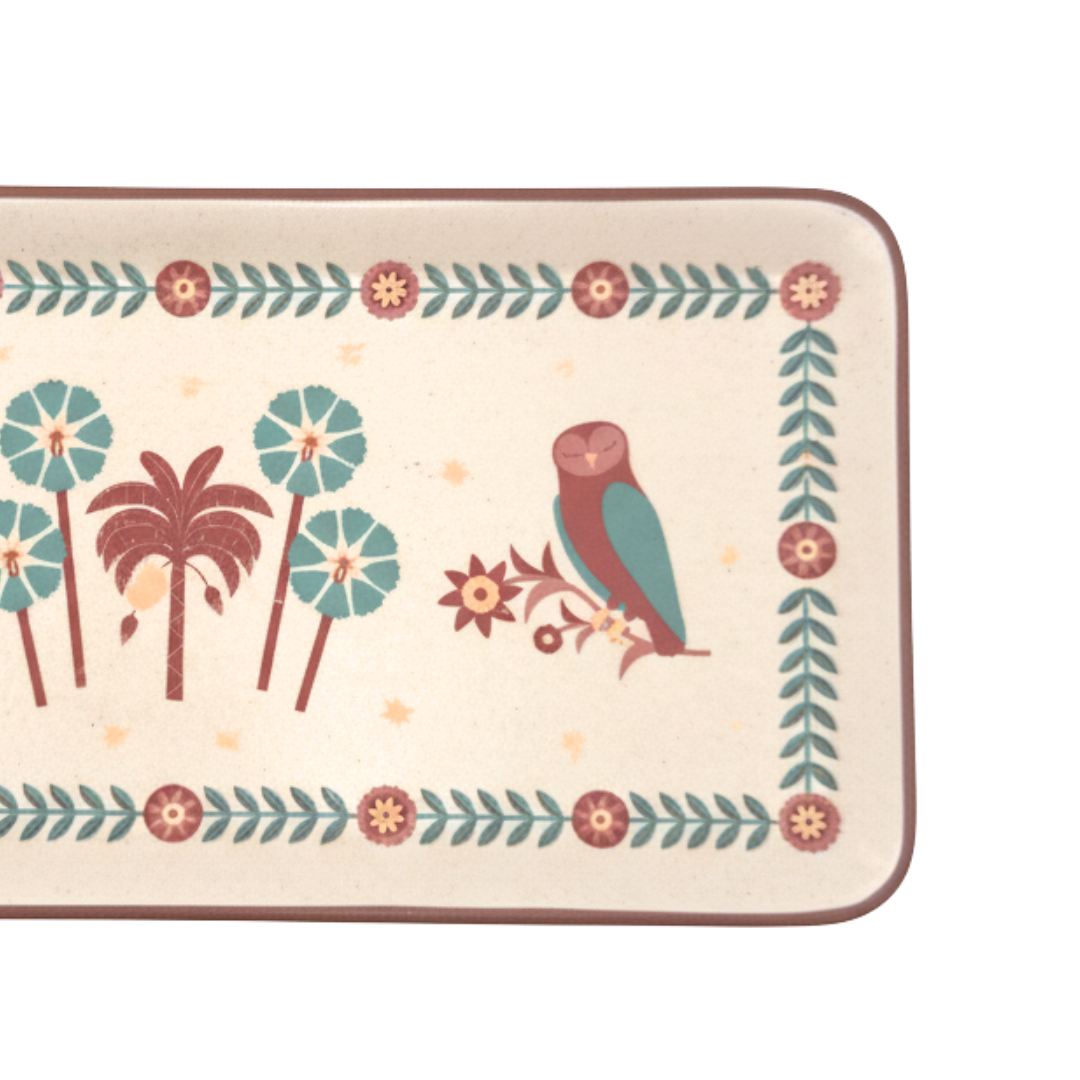 Palm and Perch Platter
