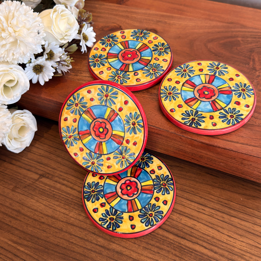 Mehfil Coasters Set of 4