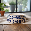 Blue Nesting 3 Bowls Set