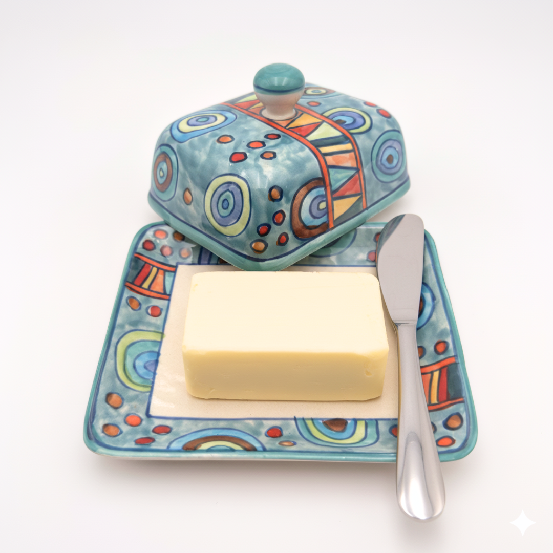 Fiesta Butter Dish