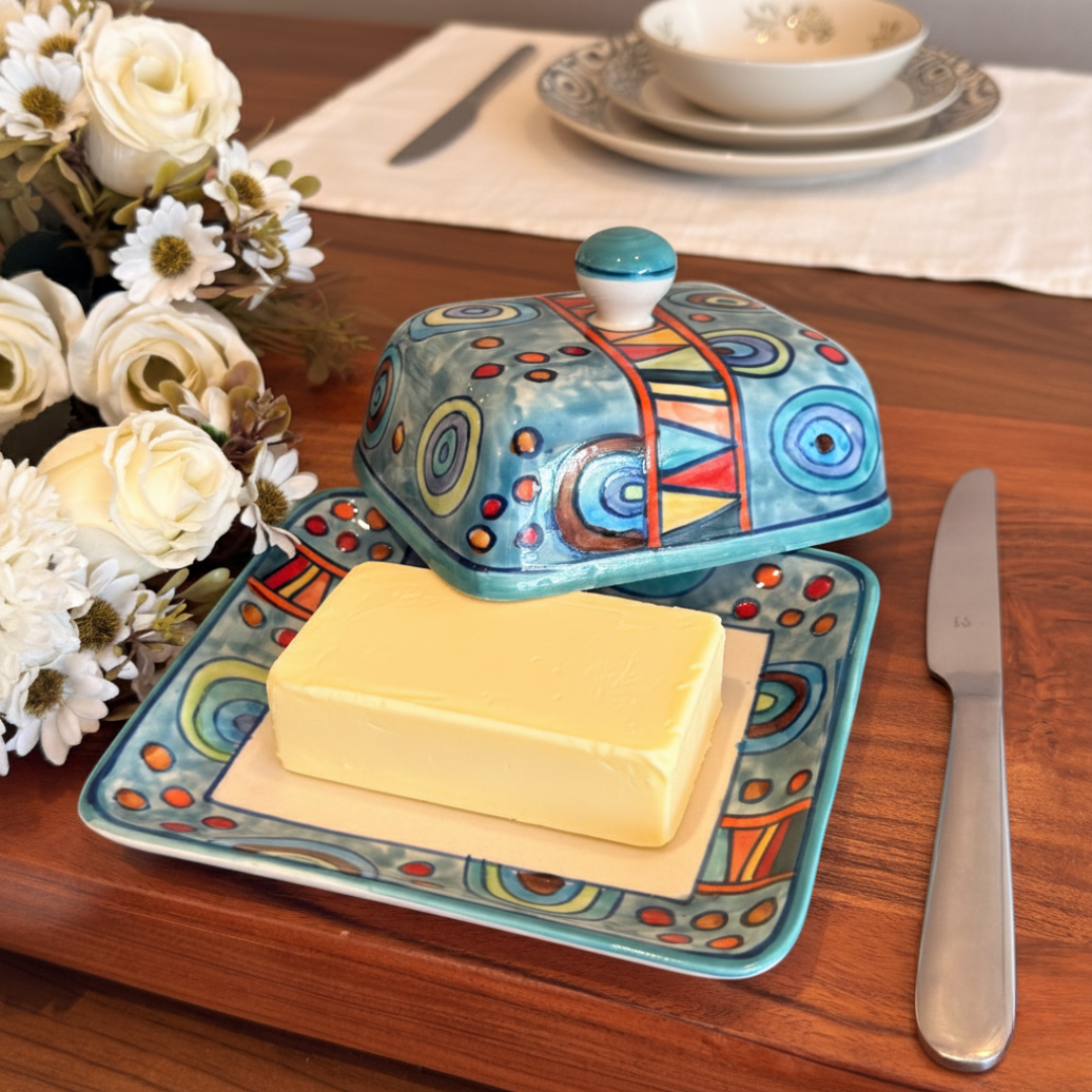 Fiesta Butter Dish