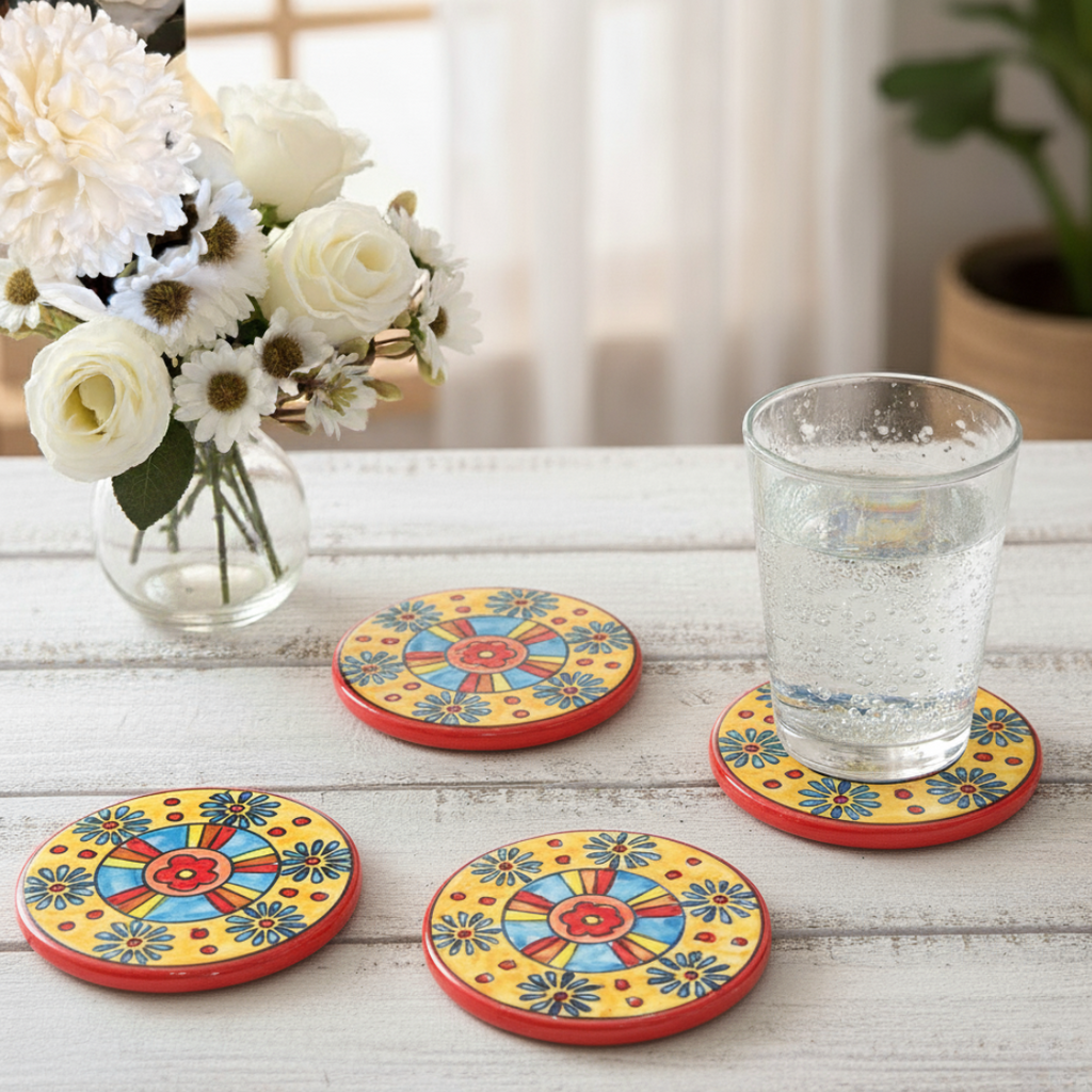Mehfil Coasters Set of 4