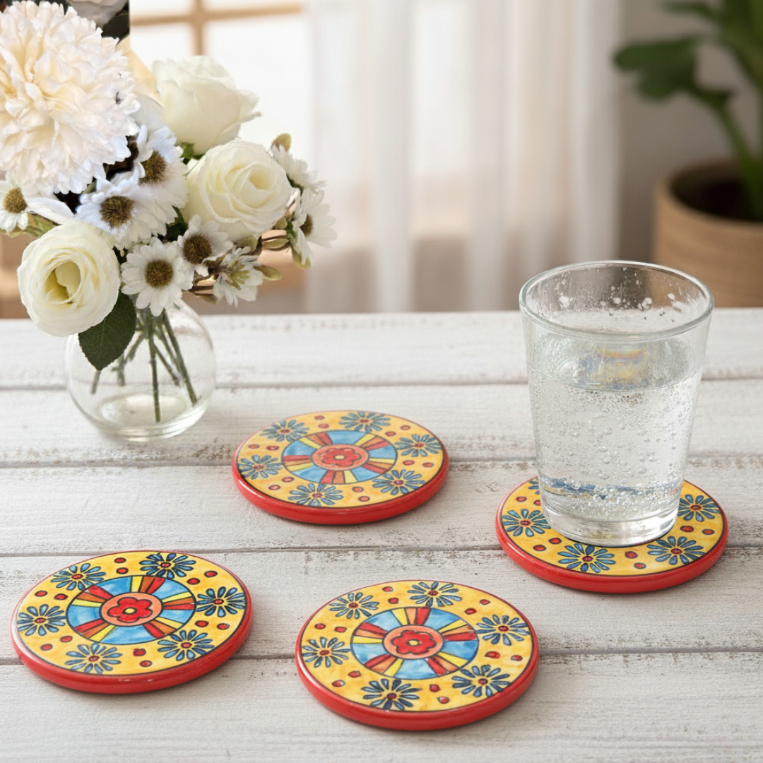 Mehfil Coasters Set of 4