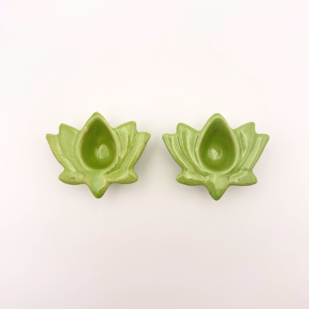 Lotus Diyas- Set of 2