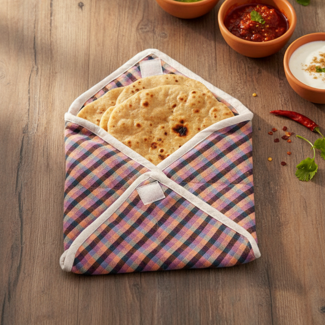 Chapati Cloth - Set of 2 Multicolour