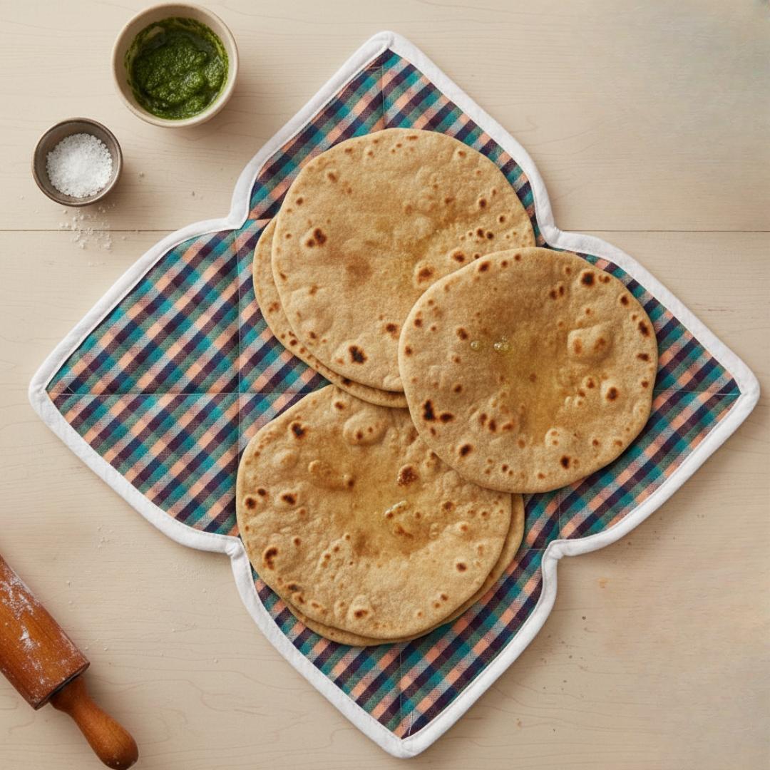 Chapati Cloth - Set of 2 Multicolour