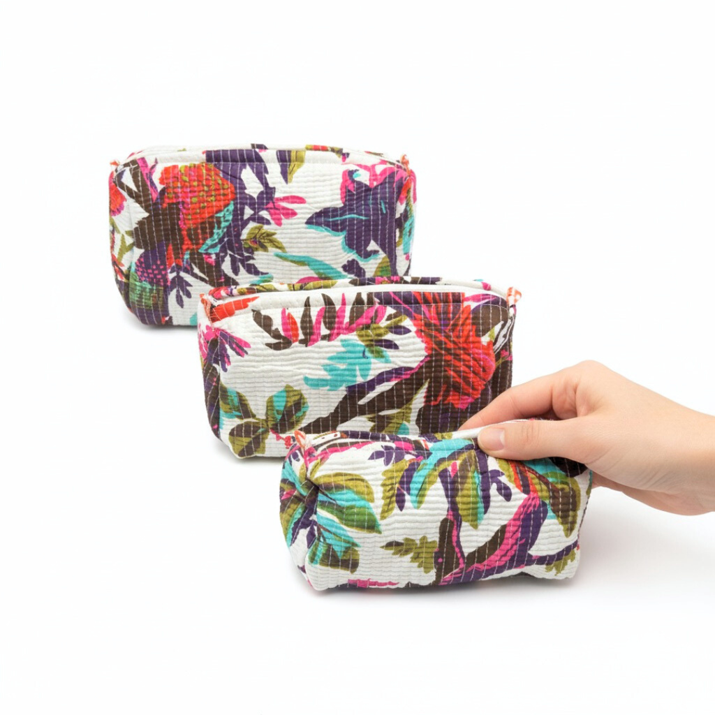 White_Print_Pouch